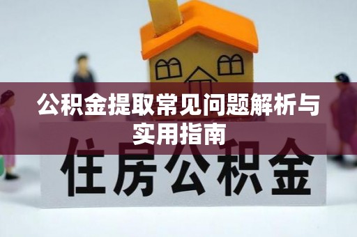 桐柏公积金提取常见问题解析与实用指南