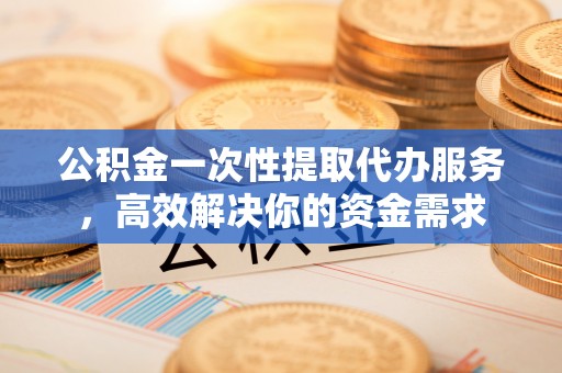 桐柏公积金一次性提取代办服务，高效解决你的资金需求