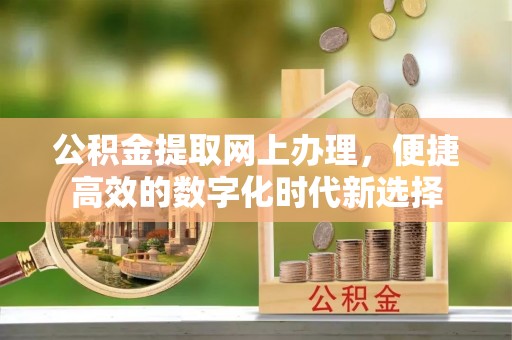 桐柏公积金提取网上办理，便捷高效的数字化时代新选择