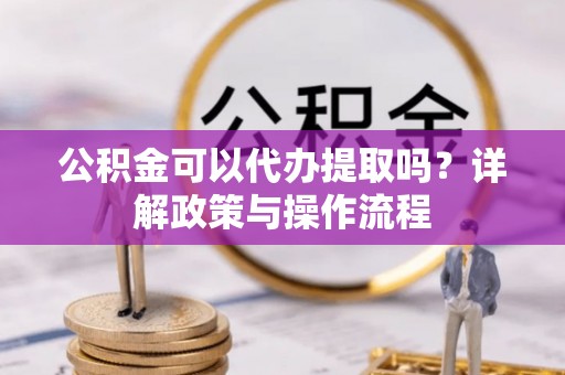 桐柏公积金可以代办提取吗？详解政策与操作流程