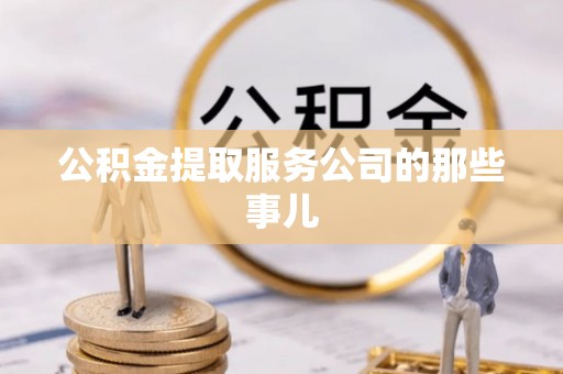 桐柏公积金提取服务公司的那些事儿
