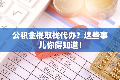 桐柏公积金提取找代办？这些事儿你得知道！