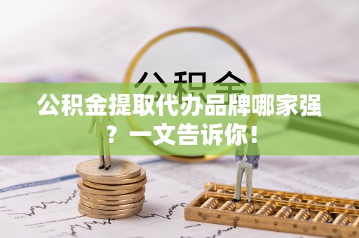 桐柏公积金提取代办品牌哪家强？一文告诉你！
