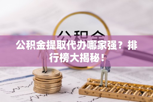 桐柏公积金提取代办哪家强？排行榜大揭秘！