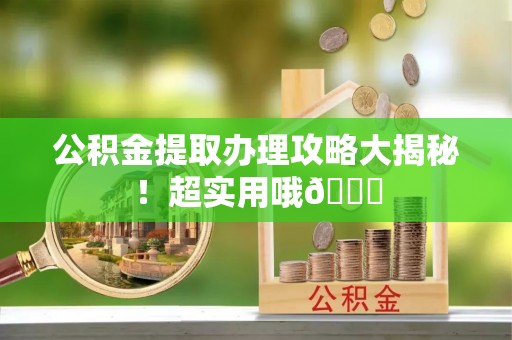桐柏公积金提取办理攻略大揭秘！超实用哦😉