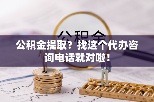 桐柏公积金提取？找这个代办咨询电话就对啦！