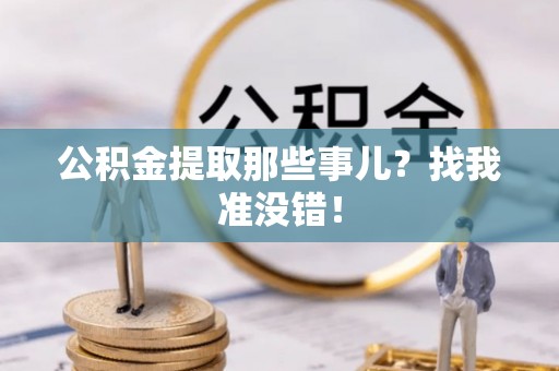 桐柏公积金提取那些事儿？找我准没错！