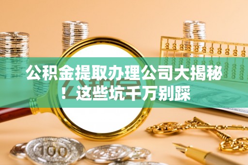 桐柏公积金提取办理公司大揭秘！这些坑千万别踩