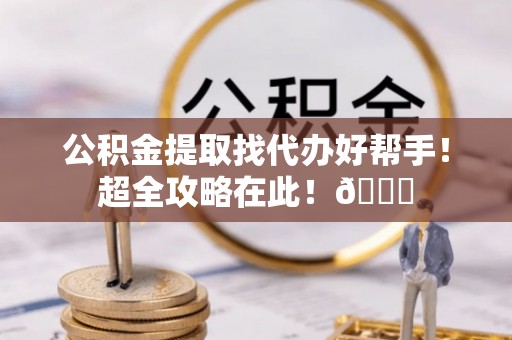 桐柏公积金提取找代办好帮手！超全攻略在此！😎