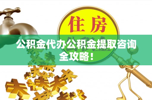 桐柏公积金代办公积金提取咨询全攻略！