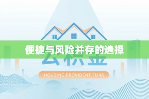 桐柏便捷与风险并存的选择